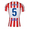 Koszulka piłkarska Atletico Madrid Johnny Cardoso #5 Strój Domowy 2025-26 tanio Krótki Rękaw Koszulka piłkarska Atletico Madrid Johnny Cardoso #5 Strój Domowy 2025-26 tanio Krótki Rękaw